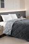 Wellsoft Reversible Duvet Single Anthracite - 2