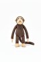 Elleri Yapisan Play and Sleep Companion Plush Monkey Toy Hugging Monkey - 3