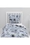 Children's Room Cotton Lu Duvet Cover Set Bed Sheet Sız Music and Graffiti Themed so - 3