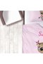 Children's Room Cotton Lu Duvet Cover Set Bed Sheet Sız Sevimli Baykuş No.00160 - 4