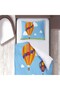Children's Room Cotton Lu Duvet Cover Set Bed Sheet Sız Balonlar - 2