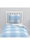 Children's Room Cotton Lu Duvet Cover Set Bed Sheet Sız Plaid No.55095 - 3