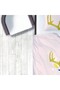 Children's Room Cotton Lu Duvet Cover Set Bed Sheet Sız Geyik No.00202 - 4