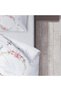 Children's Room Cotton Lu Duvet Cover Set Bed Sheet Sız Flowers and Butterflies - 5