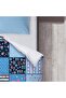 Children's Room Cotton Lu Duvet Cover Set Bed Sheet Sız Çiçekli Patchwork - 5