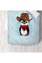 Children's Room Cotton Lu Duvet Cover Set Bed Sheet Sız Kovboy Penguen - 6