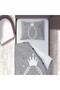 Children's Room Cotton Lu Duvet Cover Set Bed Sheet Sız Kraliyet / Taç - 2