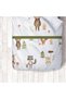 Children's Room Cotton Lu Duvet Cover Set Bed Sheet Sız Moon, Stars and Animals Moon Avi - 6