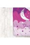 Children's Room Cotton Lu Duvet Cover Set Bed Sheet Sız Ay Ve Yıldızlar No.00191 - 7