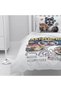 Children's Room Cotton Lu Duvet Cover Set Bed Sheet Sız Uzay Köpekleri - 7