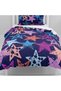 Children's Room Cotton Lu Duvet Cover Set Bed Sheet Sız Yıldız No.55138 - 6
