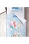 Children's Room Cotton Lu Duvet Cover Set Bed Sheet Sız Sevimli Hayvanlar No.00216 - 3
