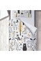 Children's Room Cotton Lu Duvet Cover Set Bed Sheet Sız Orman Hayvanları No.01444 - 3