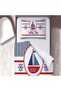 Children's Room Cotton Lu Duvet Cover Set Bed Sheet Sız Yelkenli Gemi - 2