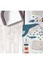 Children's Room Cotton Lu Duvet Cover Set Bed Sheet Sız Deniz Teması No.01340 - 4