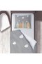 Children's Room Cotton Lu Duvet Cover Set Bed Sheet Sız Houses, City Skyline - 2