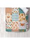 Children's Room Cotton Lu Duvet Cover Set Bed Sheet Sız Tilki Ve Orman - 6