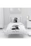 Children's Room Cotton Lu Duvet Cover Set Bed Sheet Sız Kızıl Leather Li Başlıklı Ayı