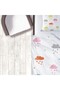 Children's Room Cotton Lu Duvet Cover Set Bed Sheet Sız Bulutlar No.01486 - 4