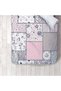 Children's Room Cotton Lu Duvet Cover Set Bed Sheet Sız Flowers and Birds - 6