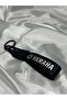 Yamaha Black 15cm Fabric Keyring Quality Auto-Moto Accessory Double-Sided Printing - 2