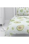 Children's Room Cotton Lu Duvet Cover Set Bed Sheet Sız Avokado No.55033 - 7