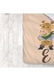 Children's Room Cotton Lu Duvet Cover Set Bed Sheet Sız Korsan Zürafa - 7