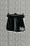 Hope Printed Women's Sports Running and Fitness Shorts with Side Stripes Piped Detail