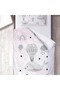 Children's Room Cotton Lu Duvet Cover Set Bed Sheet Sız Uçan Balina - 3