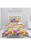 Children's Room Cotton Lu Duvet Cover Set Bed Sheet Sız Smiling Faces, Emoji