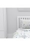 Children's Room Cotton Lu Duvet Cover Set Bed Sheet Sız Uzay No.55131 - 4
