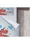 Children's Room Cotton Lu Duvet Cover Set Bed Sheet Sız Dinozor No.01333 - 5