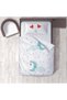 Children's Room Cotton Lu Duvet Cover Set Bed Sheet Sız Ay Ve Kalpler