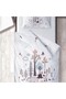 Children's Room Cotton Lu Duvet Cover Set Bed Sheet Sız Orman Hayvanları No.01457 - 3