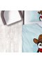 Children's Room Cotton Lu Duvet Cover Set Bed Sheet Sız Kovboy Penguen - 4