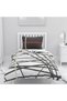 Children's Room Cotton Lu Duvet Cover Set Bed Sheet Sız Soyut Çizgiler No.55117