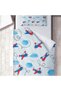 Children's Room Cotton Lu Duvet Cover Set Bed Sheet Sız Uçaklar No.01453 - 3