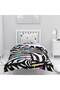 Children's Room Cotton Lu Duvet Cover Set Bed Sheet Sız Zebra No.55140
