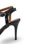 Larissa Lia Women's Heeled Shoes 0012716 Black Rustic - 5