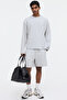 Sweatshirt Şort Regular Fit