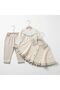 Girl - 3-Piece Poncho Set - 2