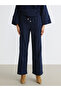 Esvab • Modern & Distinctive Plus Size Women's Muslin Pants with Drawstring Waist - 3
