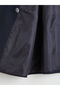 Navy Blue Double-Breasted Collared Women's Blazer Jacket - 7