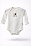 100% Cotton Long Sleeve Baby Boy Bodysuit