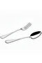 Pera 12-Piece Dinner Forks 304 Quality 18/10 Cr-Ni Shiny Stainless Steel - 3