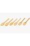 6-Piece Mini Bamboo Wooden Spoons Spice Spoons Set of 6 Wooden Mini Spoons - 2