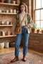 100% Cotton Handmade Square Motif Women's Cardigan – Boho Style Knitted Oversized Cardigan - 6