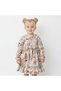 Floral Girl's Dress with Bag - 2