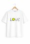 Love Tennis Visual Unisex Crew Neck Design Tshirt - 2