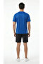 تي شيرت رجالي أزرق اللون قابل للتنفس Pro+ Compression T-shirt يمتص العرق مرن مصنوع من القماش الرياضي - 4